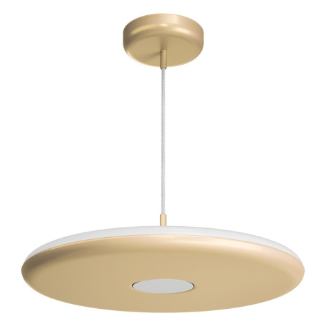 OS ZET60090 ZETA ST2 PF závěsné plastové svítidlo zlatá / bílá IP40 3000 K 38W LED - OSMONT