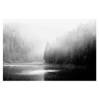 Fotografie Mountain lake, Misha Kaminsky, 40 × 26.7 cm