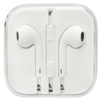 ORIGINÁLNÍ sluchátka Apple EarPods 3,5mm / MNHF2ZM/A/ bílá / ROZBALENO