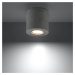 SOLLUX LIGHTING Stropní svítidlo Ara jako betonový válec Ø 10 cm