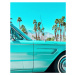 Fotografie Teal Thunderbird in Palm Springs, Tom Windeknecht, 30 × 40 cm