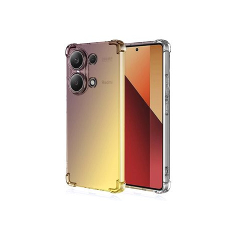 TopQ Kryt Xiaomi Redmi Note 13 Pro Shock duhový purpurovo-žlutý 120984