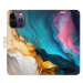 iSaprio Flip pouzdro Colourful Marble pro iPhone 14 Pro Max