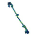 Hračka pes Buster dent rope 3 uzly modrá limetková 91cm XL