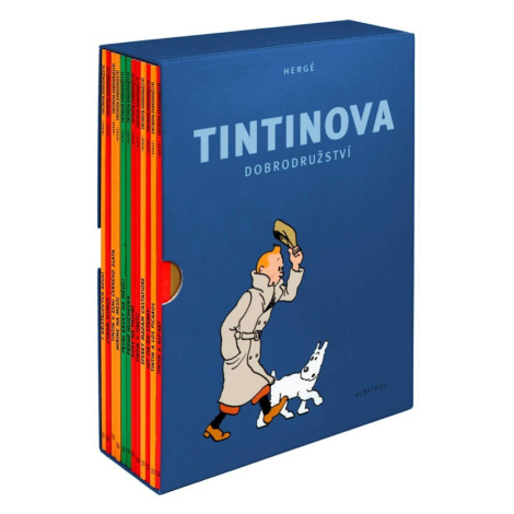 Tintinova dobrodružství BOX 13-24 - Hergé ALBATROS