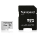 TRANSCEND MicroSDHC karta 16GB 300S, UHS-I U1 + adaptér