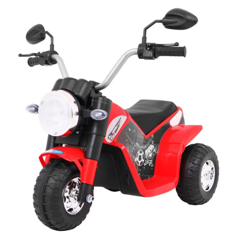 mamido Dětská elektrická motorka MiniBike červená