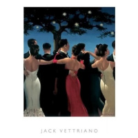Umělecký tisk Waltzers, 1992, Jack Vettriano, 40x50 cm