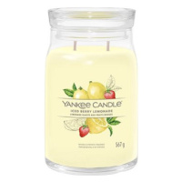 YANKEE CANDLE Signature sklo 2 knoty Iced Berry Lemonade 567 g