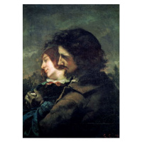 Obrazová reprodukce The Happy Lovers, 1844, Gustave Courbet, 30 × 40 cm