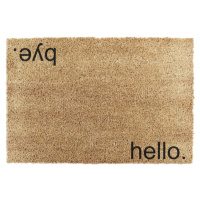 Rohožka z kokosového vlákna 40x60 cm Hello, Bye – Artsy Doormats