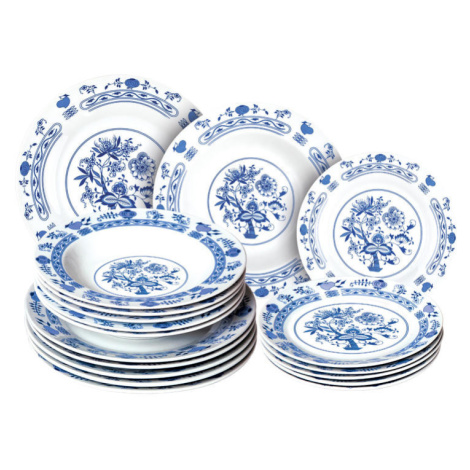 Banquet Porcelánová sada talířů ONION 18 ks