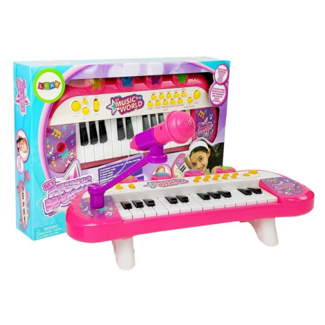 mamido Dětské klávesy růžové