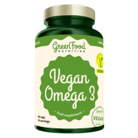 GREENFOOD NUTRITION Vegan Omega 3, 90 kapslí