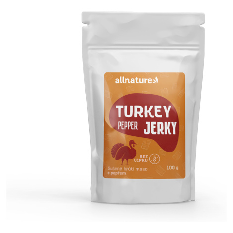 Allnature TURKEY pepper Jerky 100 g