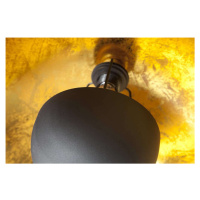 LuxD 16766 Lampa Atelier černo-zlatá závěsné svítidlo