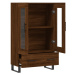 vidaXL Skříň highboard hnědý dub 69,5 x 31 x 115 cm kompozitní dřevo