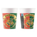 Procos Papírové kelímky (WM) Harry Potter Hogwards Houses Warner, 200 ml, 8 ks (štítek SUP) (dří