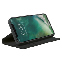 Pouzdro XQISIT Eco Wallet Selection Anti Bac for iPhone 12 / 12 Pro black (42326)