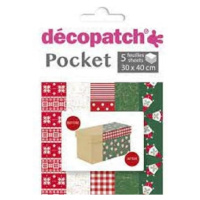 Popron.cz Decopatch Decopatch DP024C Deco Pocket No. 24 balení po 5 listech papíru Decopatch 30x