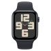 Apple Watch SE 2023, Cellular, 44mm, Midnight, Midnight Sport Band - S/M - MRH53QC/A