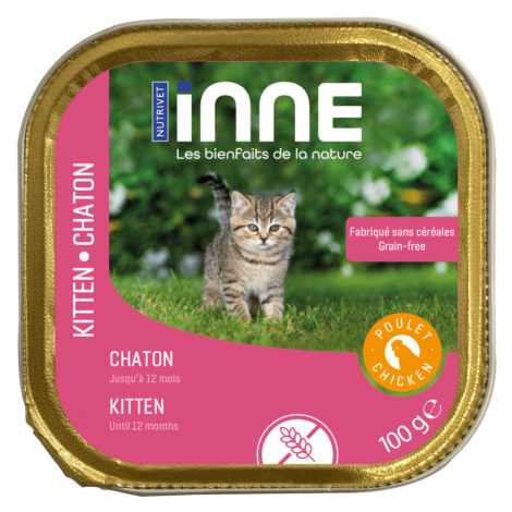 Nutrivet Inne Kitten s kuřecím - 32 x 100 g