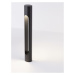 NOVA LUCE venkovní sloupkové svítidlo ELLERY černý hliník a akryl LED 12W 3000K 100-240V IP65 91