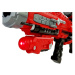 mamido  Dětská pistole na pěnové náboje s laserem červená