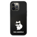 Zadní kryt Karl Lagerfeld Liquid Silicone Choupette NFT pro Apple iPhone 13 Pro, black