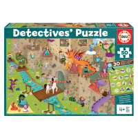 Puzzle rytířský zámek Detectives Castle Educa hledej 30 předmětů 50dílné od 4 let