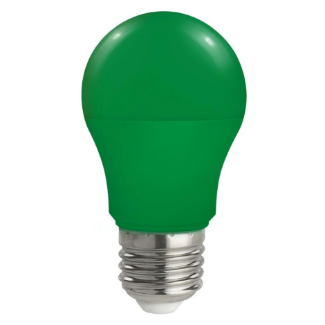 LED Žárovka A50 E27/4,9W/230V zelená Donoci