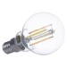 LUUMR LUUMR Smart LED kapková lampa sada 2 žárovek E14 4,2W CCT čirá Tuya