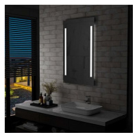 Koupelnové nástěnné zrcadlo s LED osvětlením 60 x 100 cm