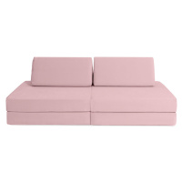 Skládací pěnový bunker do pokojíčku SHAPPY PLAY SOFA CLASSIC více barev Barva: Blush Pink