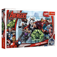 Trefl Puzzle Avengers - Do akce / 100 dílků