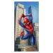 TipTrade Bavlněná froté osuška 70x140 cm - Spider-man Operace Silver