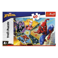 Trefl Puzzle Spiderman - Na síti 60 dílků