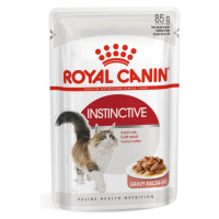 Royal Canin Instinctive Gravy - vlhké krmivo s omáčkou pro dospělé kočky 12 x 85 g