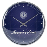 Hodiny Hodiny Mercedes-Benz - Silver & Blue