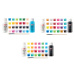 Marabu CREABOX Sada akrylových barev Mini, 27dílná