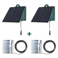 Irrigatia Solární automatické zavlažovaní 2 x SOL-C24L + 2 x rozširující sada 12 odkapávačů (48 