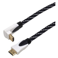 HDMI kabel MK Floria, 2.0, 1,8m, lomený