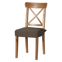 Dekoria Sedák na židli IKEA Ingolf, hnědá, židle Inglof, Etna, 705-08