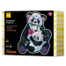 Dřevěné puzzle set Panda