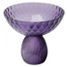 KARE Design Skleněná váza Duetto - fialová, 23cm