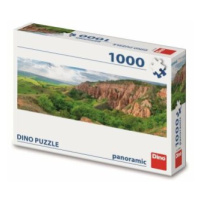 Puzzle Červená rokle Panoramic 1000 dílků
