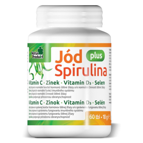 Naturprodukt Jód plus Spirulina 60 tablet