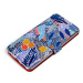 Mobiwear Flip pouzdro pro Apple iPhone 13 - MP03P Modrá květena