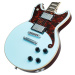 D'Angelico Double Cutaway Solid Body Sky Blue