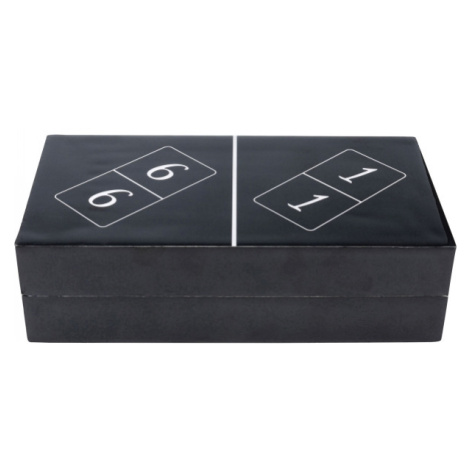 KARE Design Stolní hra Domino - černá, 24x7cm
